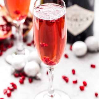 Pomegranate French 75