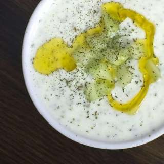 Chilled Cucumber Yogurt Soup