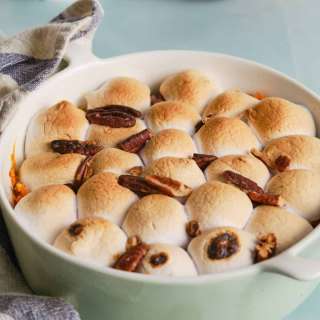 Sweet Potato Casserole With Marshmallows
