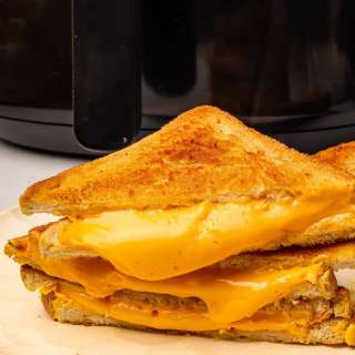 Air-Fryer Grilled Cheese