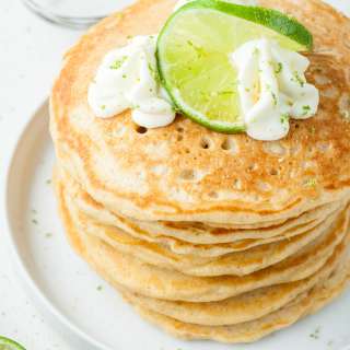 Key Lime Pie Pancakes