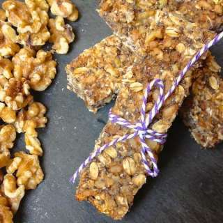 Banana Nut Chia Power Bars