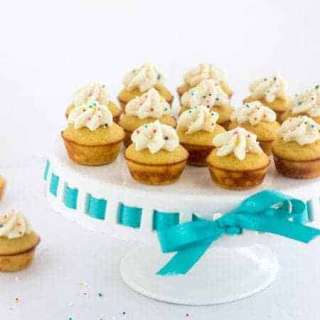 Protein Cupcakes With Funfetti Icing