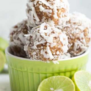 Key Lime Coconut Energy Bites