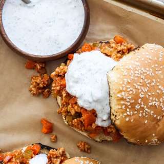 Buffalo Chicken Sloppy Joes