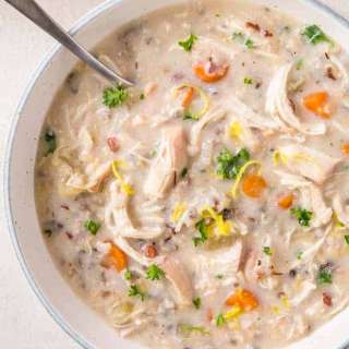 Slow Cooker Chicken and Wild Rice Soup