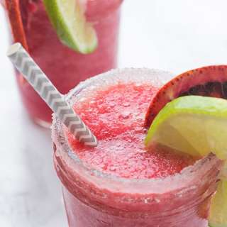 Frozen Blood Orange Margaritas