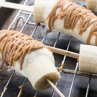 Frozen Banana Pops