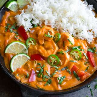 Easy Thai Coconut Shrimp Curry