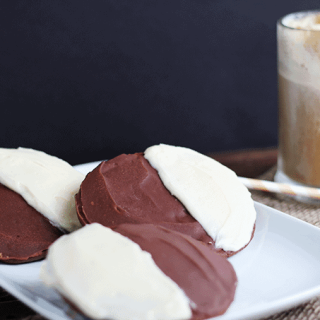 Chocolate Half Moon Cookies