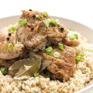 Slow Cooker Filipino Chicken Adobo