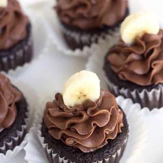 Chocolate Banana Cupcakes