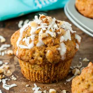 Carrot Coconut Muffins
