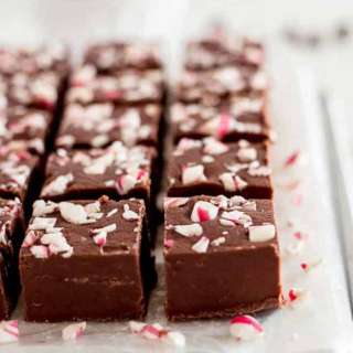 Chocolate Peppermint Fudge