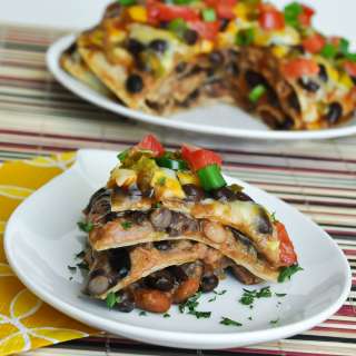 Mexican Pizza Lasagna