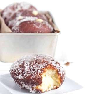 Vanilla Cream-Filled Donuts