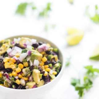 Black Bean Avocado Salsa