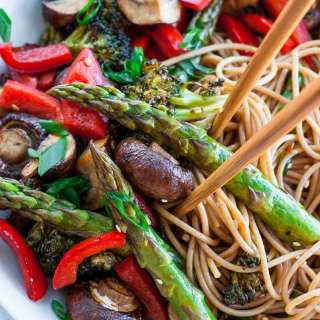 Easy Teriyaki Roasted Veggies
