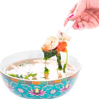 Thai Tom Yum Soup with Shrimp