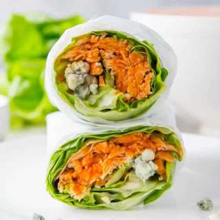 Buffalo Chicken Lettuce Wraps
