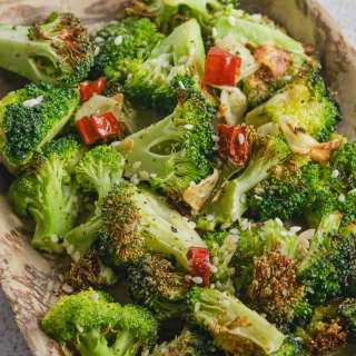 Asian Inspired Roasted Broccoli