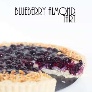 Blueberry Almond Tart