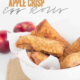 Apple Crisp Egg Rolls