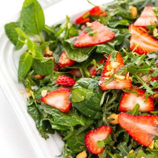 Strawberry Arugula Salad