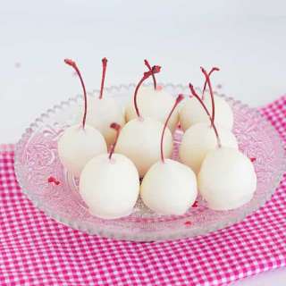 White Chocolate Cherry Bombs