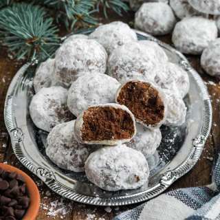 Chocolate Snowball Cookies Recipe