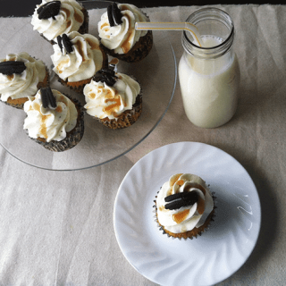 Oreo Cookies and Cream Cupcakes