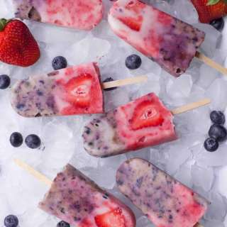 Berry Yogurt Popsicles Recipe