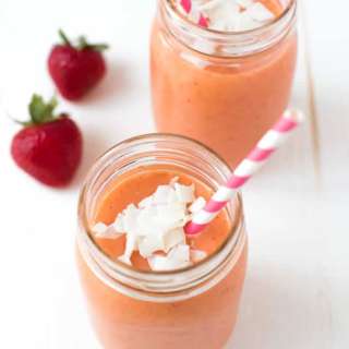Strawberry, Mango and Guava Smoothie