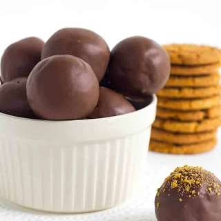 Peanut Butter Gingersnap Cookie Balls