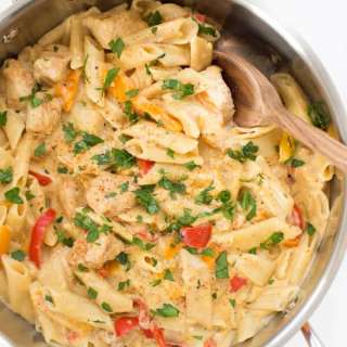 One Pot Cajun Chicken Pasta