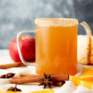 Bourbon Spiked Apple Cider