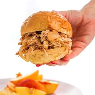 Slow Cooker BBQ Pulled Chicken
