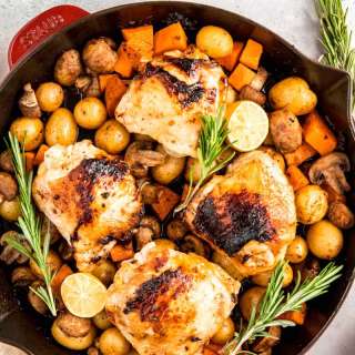 Citrus Rosemary Chicken with Vegetables