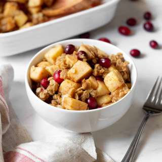 Apple, Pear and Cranberry Crisp