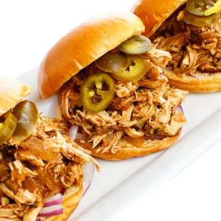 Slow Cooked BBQ Pulled Chicken
