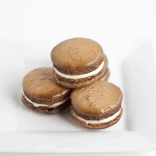 Root Beer Macarons