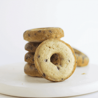 Baked Chocolate Chip Donuts