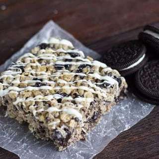 Cookies & Cream Rice Crispy Treats