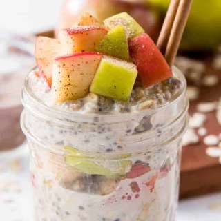 Easy Apple Overnight Oats