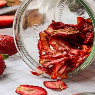 Oven-Dried Strawberries