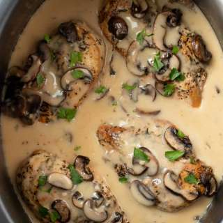 Slow Cooker Chicken Marsala