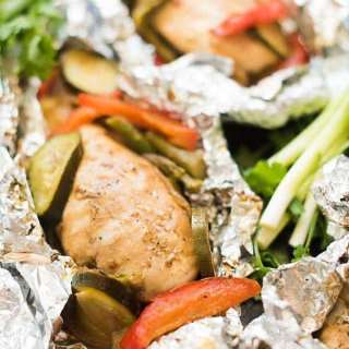 Asian Chicken and Vegetable Foil Packets