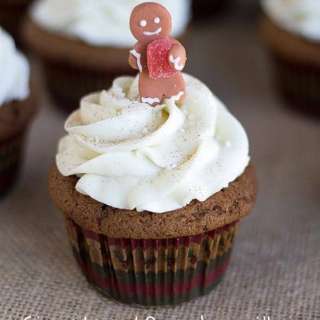 Gingerbread Cupcakes