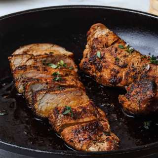 Cast-Iron Pork Tenderloin