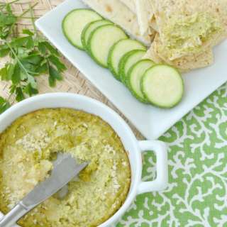 Cheesy Baked Asparagus Dip